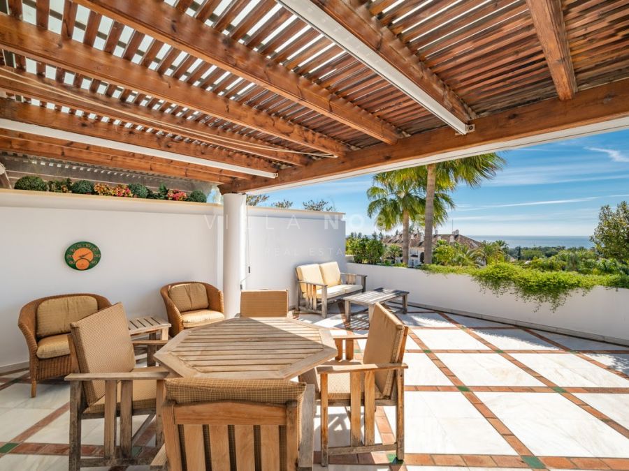 Penthouse mit atemberaubendem Meerblick in Las Lomas del Virrey Marbella