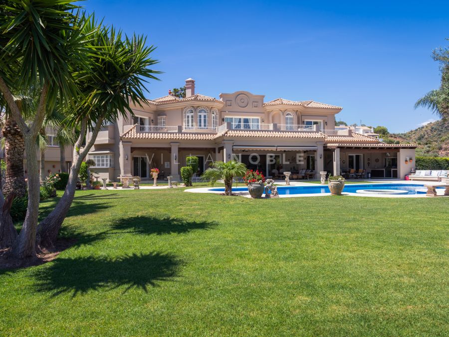 Villa mit Panoramablick in Nueva Andalucia, Marbella