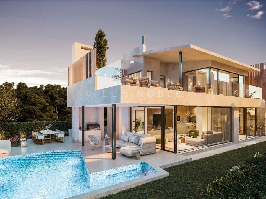 Superb Villas on the top hill of El Higueron! Under construction ready in beginning 2024