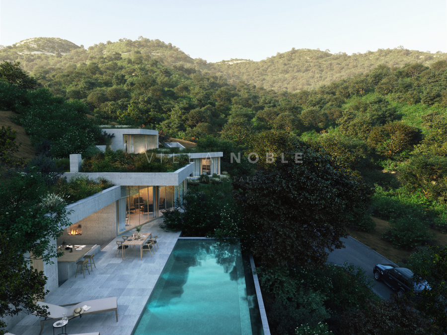 Villas de lujo de diseño en armonía con la naturaleza en Monte Mayor Benahavis