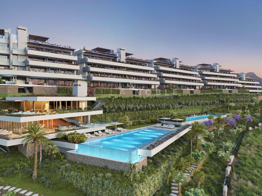 Vivienda nueva obra con vistas panorámicas en La Quinta Golf, Benahavis