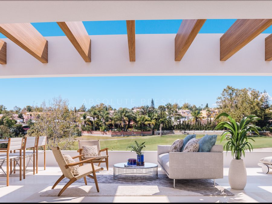Breeze es un espectacular proyecto de 34 apartamentos y áticos. Ubicado en primera linea de golf en Marbella.