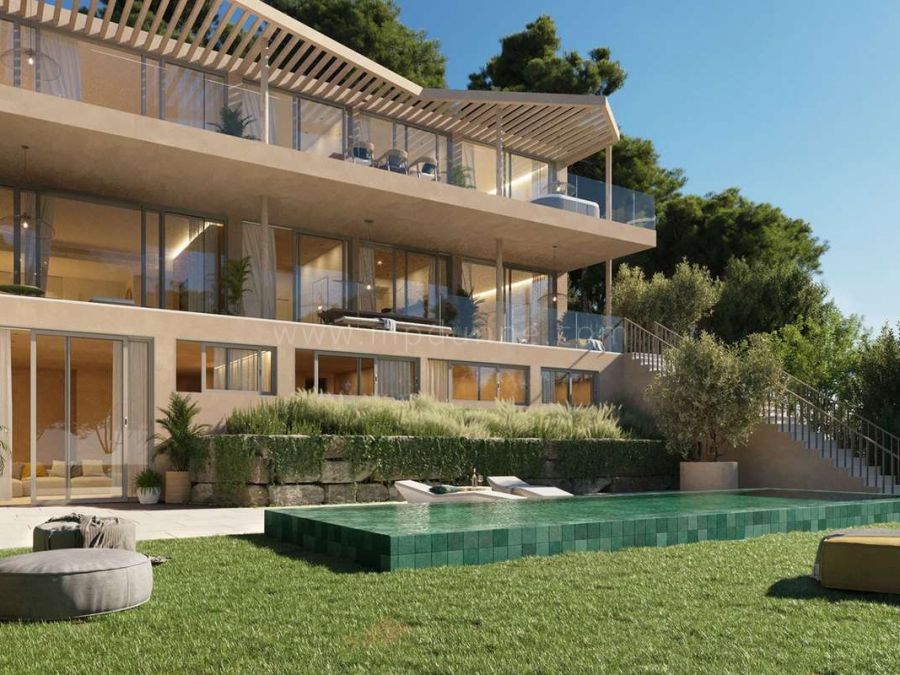 Projet moderne avec vue sur la mer à La Reserva del Higueron