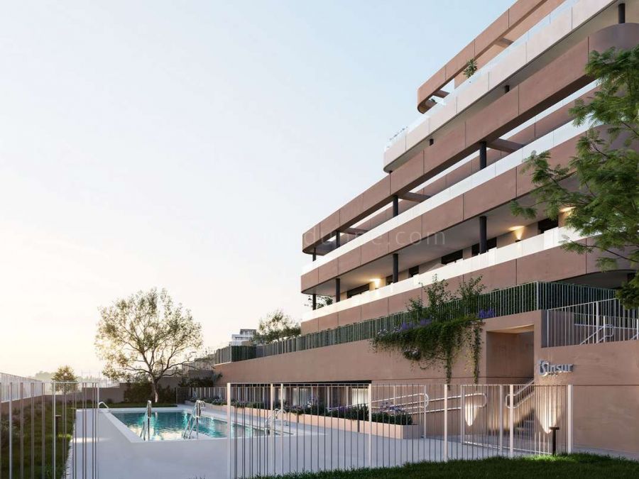 Moderne Golfresidenzen mit Meerblick in Estepona