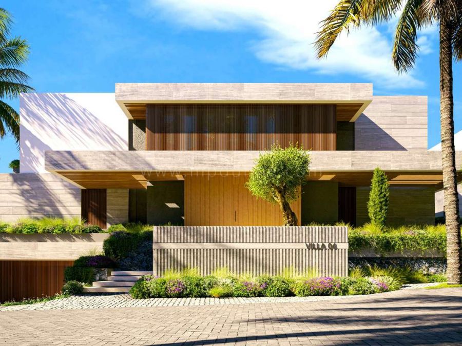 Villas modernes exclusives avec vue panoramique à El Madroñal, Benahavis