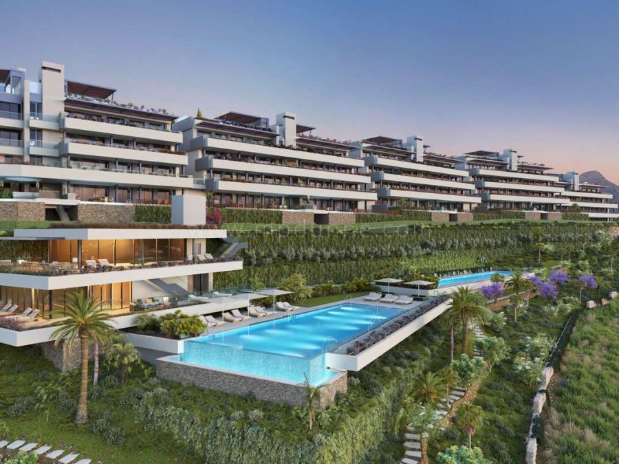 Appartements de luxe vue mer à Benahavís près Marbella