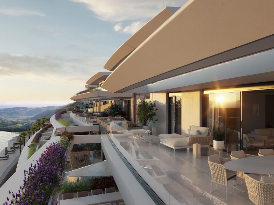 Apartment mit einem Schlafzimmer im Azurean Marbella von Destination Hyatt