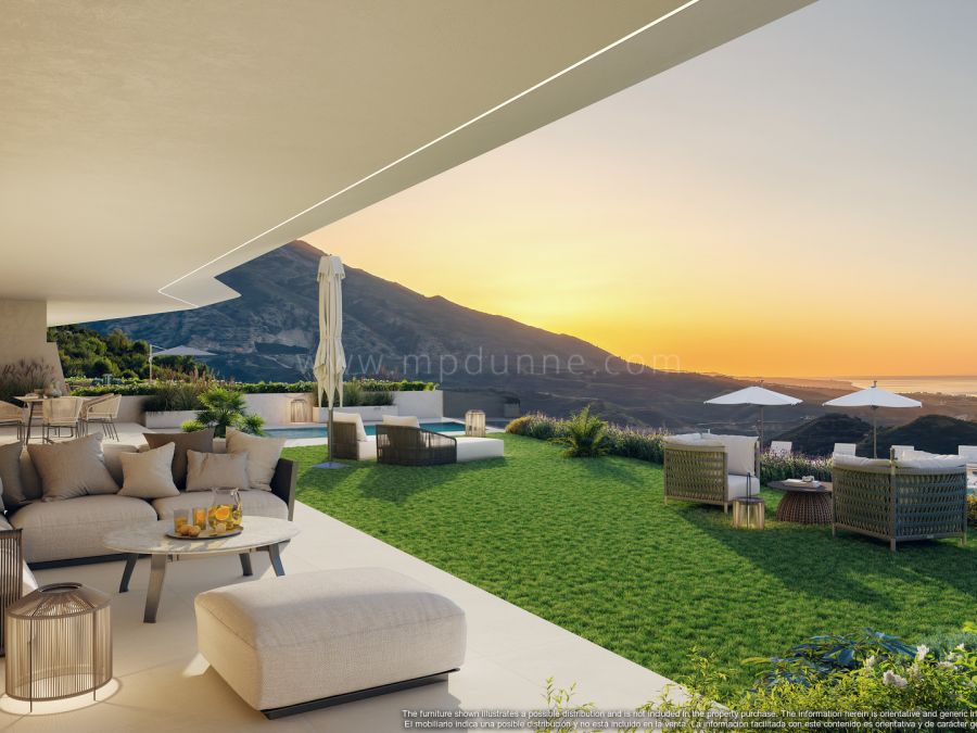 Moderne Wohnungen mit Panoramablick in Real de La Quinta