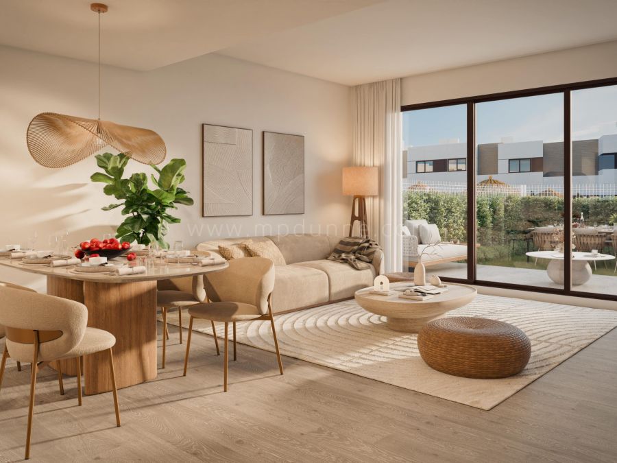 SAVIA | Amplias Adosadas en Mijas con Gimnasio y Club Social