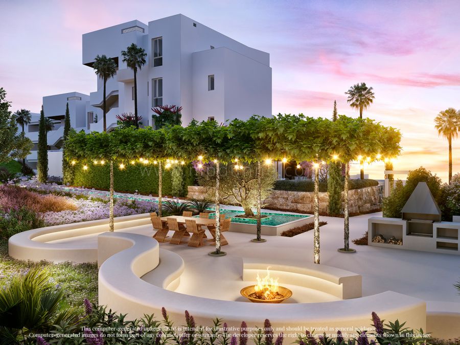 Palo Alto, nouveau complexe d'appartements contemporains à Marbella