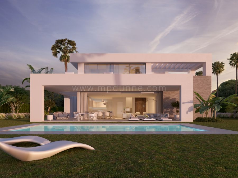 La Finca de la Cala, plan des villas de luxe contemporain à vendre