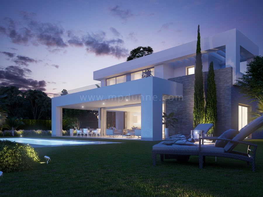 La Finca de la Cala, plan des villas de luxe contemporain à vendre