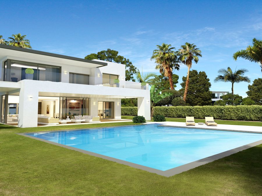 Brand New Modern Villa in Golden MIle with Panoramic sea views