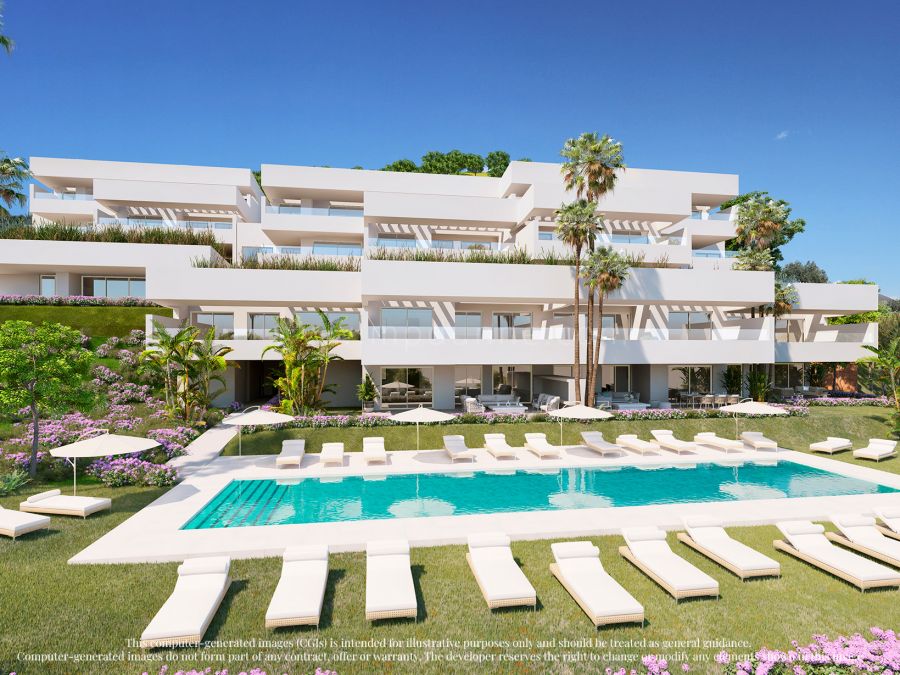 Palo Alto Nueva Promoción Contemporánea en Marbella