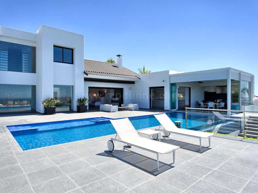 Benahavís, Los Flamingos Golf, Atemberaubende zeitgenössische Villa