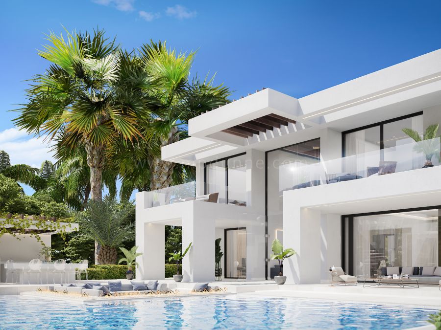 Elegant and luxurious development of private villas in Resina Golf, New Golden Mile, Estepona.