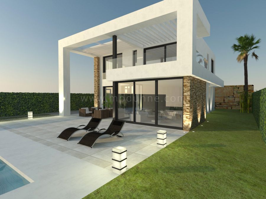 Neue wunderschöne moderne Villa in Mijas