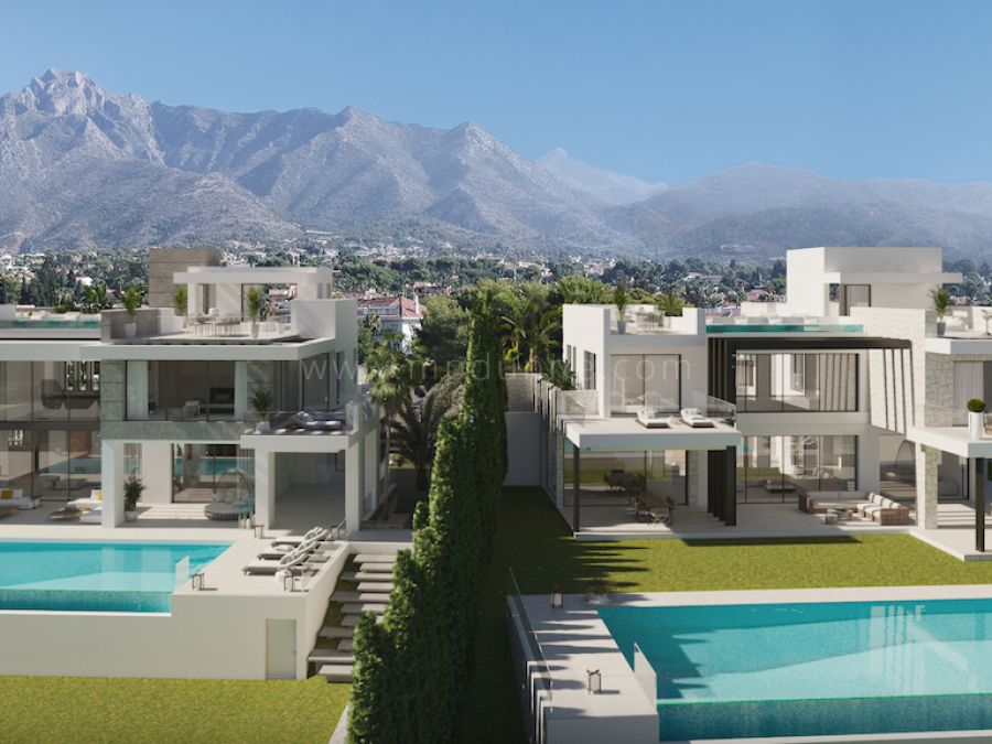 Luxury Modern Villa Under Construction in Golden Mile