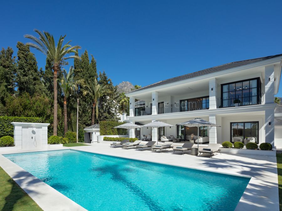 Villa Marusha Luxusvilla mit Panoramablick in Sierra Blanca