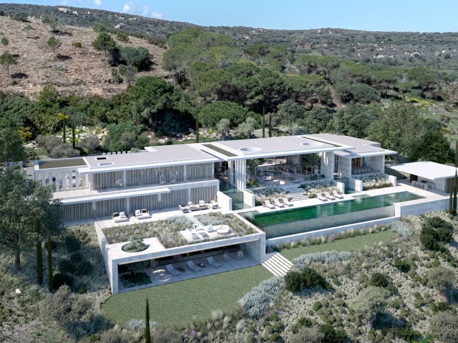 Villa Aqua - Incroyable projet sur plan avec vue panoramique, réserve de Sotogrande
