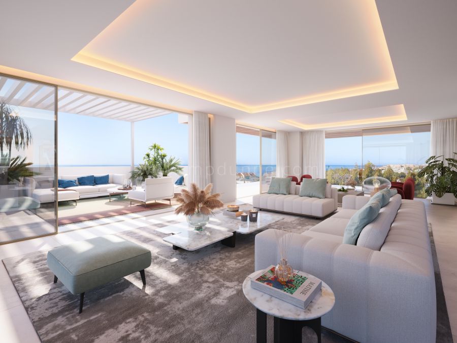 New Luxury Modern Duplex Apartment, Marbella Golden Mile