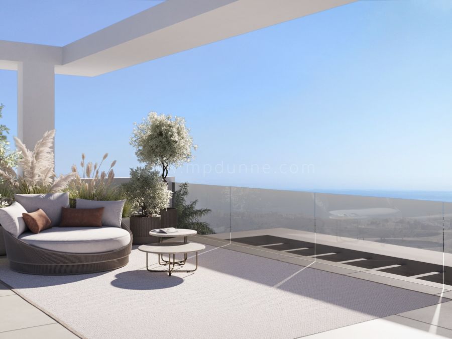 Off-Plan Sea View Penthouse in New Golden Mile, Estepona