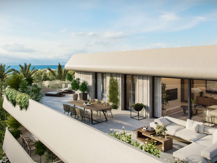 Planen Sie ein modernes Penthouse am Strand in San Pedro