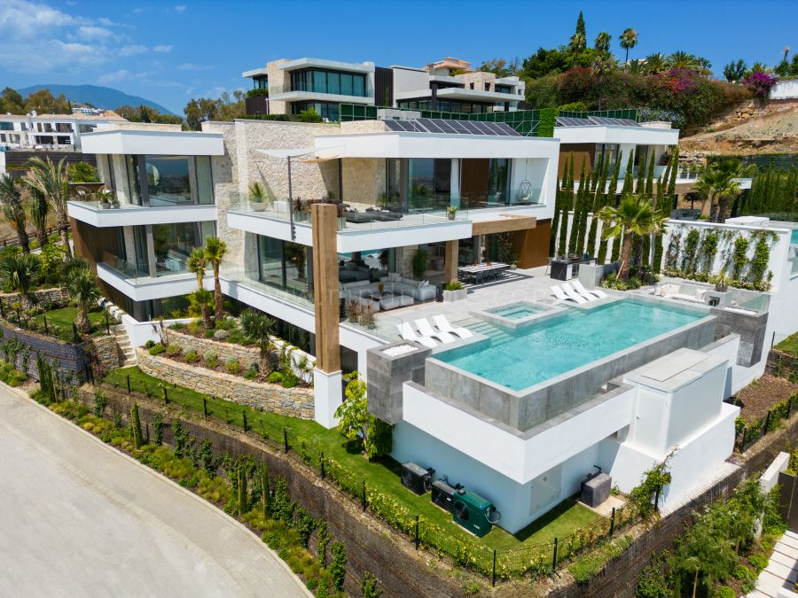 Big Daddy - Brandneue Villa mit Panoramablick - La Quinta, Benahavis