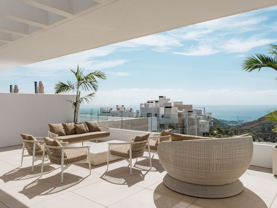 Ático dúplex Yozora View en urbanización cerrada