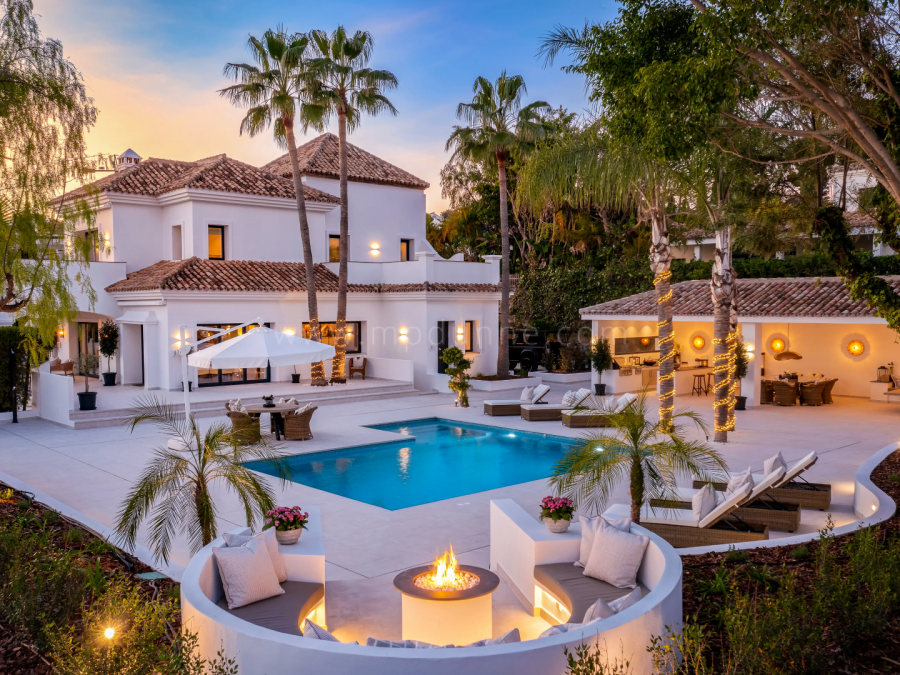 Villa Maravilla - Anspruchsvolles Haus mit Meerblick in El Paraíso, Benahavís