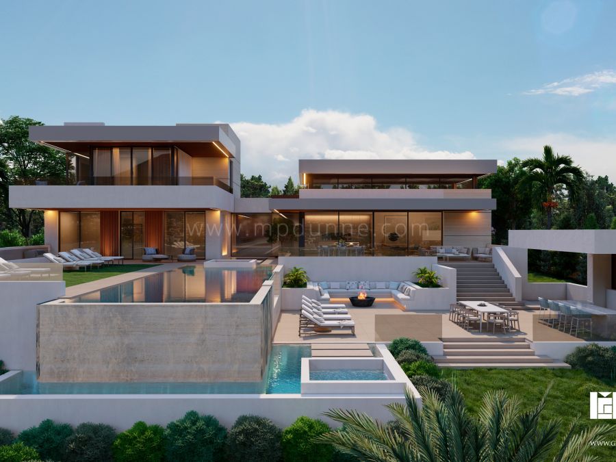 Plot with a Project in the Golf Valley, Marbella