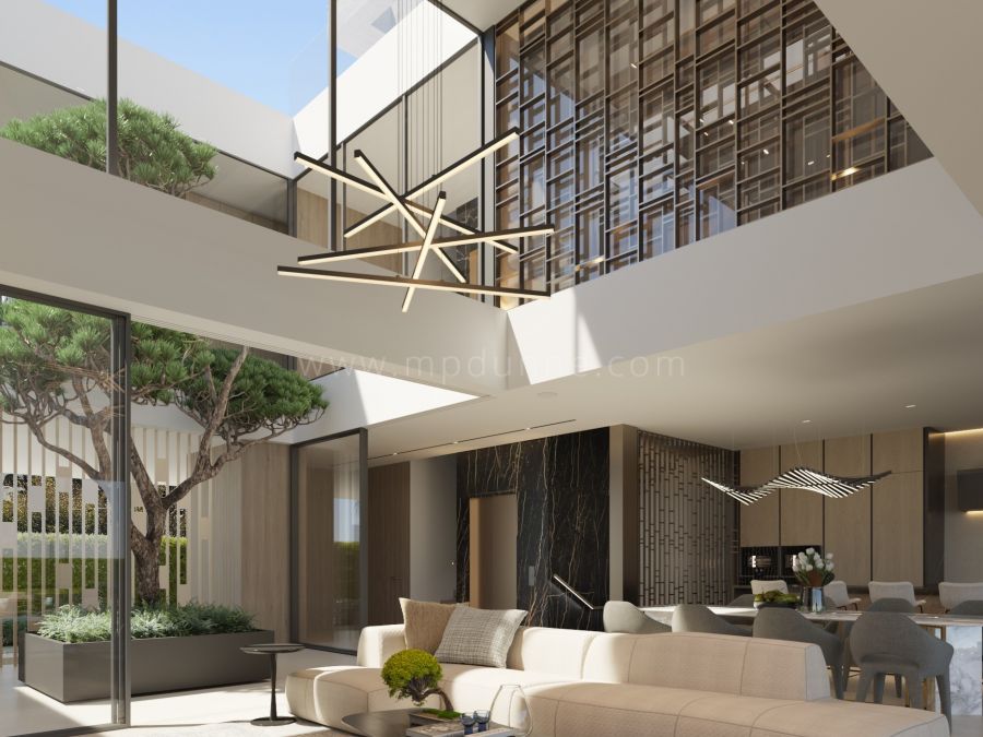 A new project of luxury villas near Puerto Banus
