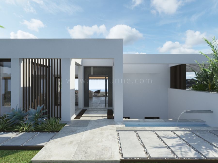 Villa con Vistas Panorámicas al Mar en El Paraíso, Benahavís
