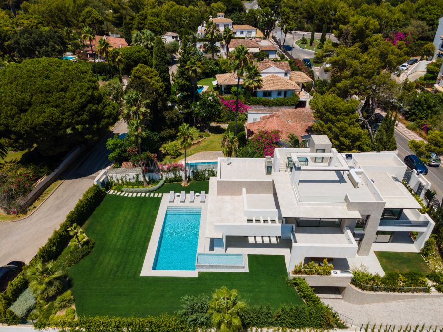 Villa contemporánea en La Carolina, Milla de Oro de Marbella