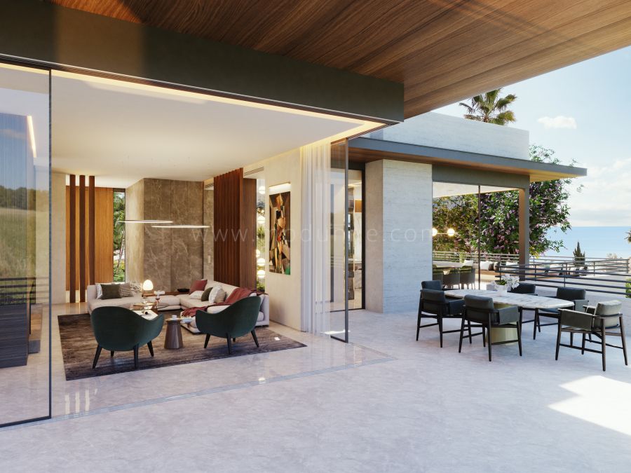 Moderne Villa an der Goldenen Meile von Marbella