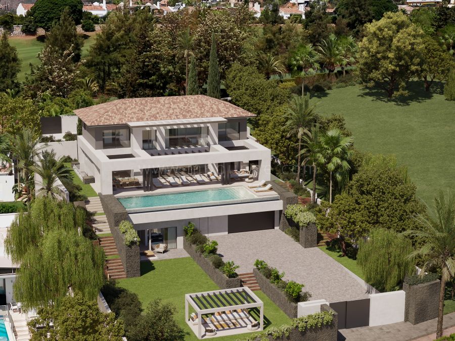 Impeccable Villa Under Construction Situated in La Quinta, Benahavís
