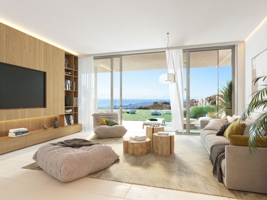 Apartamento con Vistas al Mar en La Reserva del Higuerón