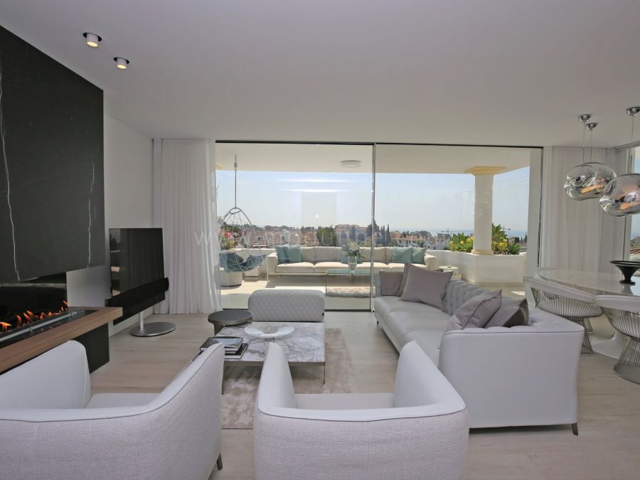 Penthouse à vendre sur la Golden Mile de Marbella