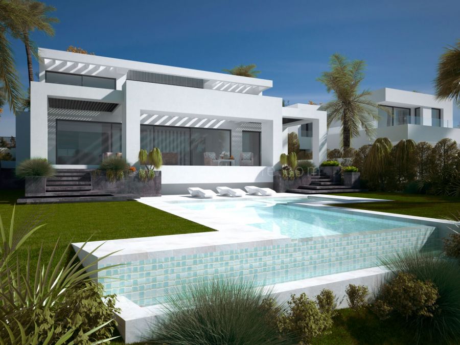 Nuevo proyecto de villas modernas en la Milla de Oro de Marbella