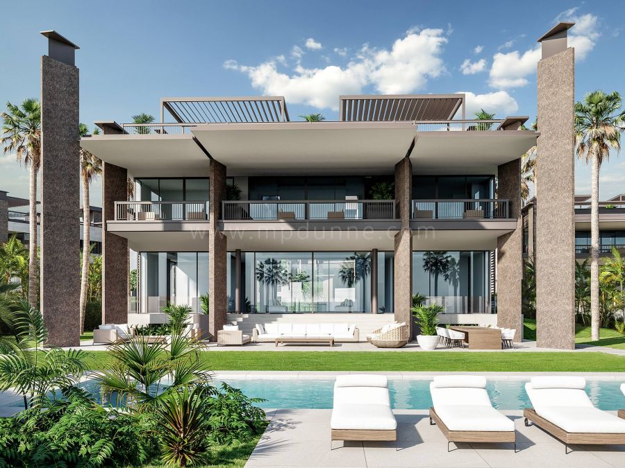 Moderne neue Villa in der Gated Development Puerto Banus