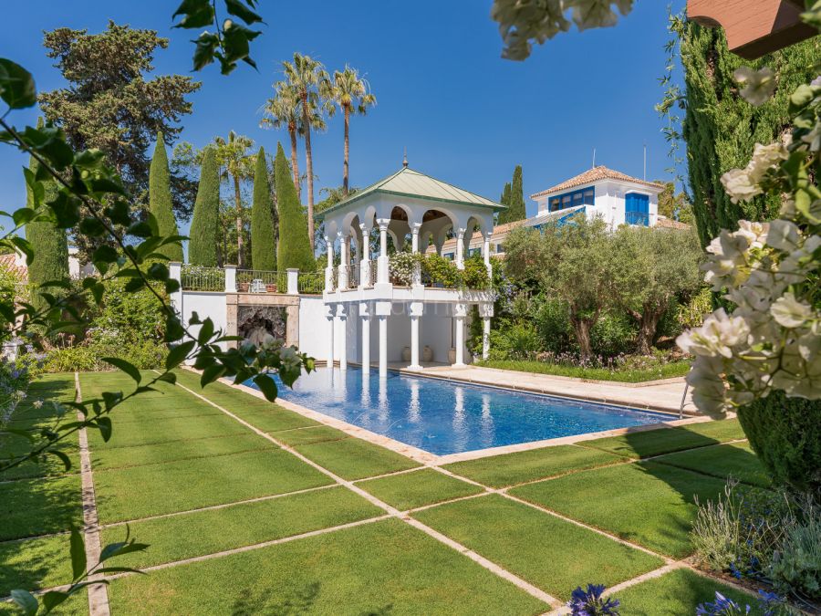 Freistehende Villa in Marbella Club zur Ferienvermietung