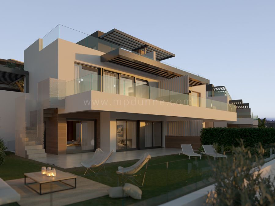 Villas adosadas en Atalaya Golf, Estepona