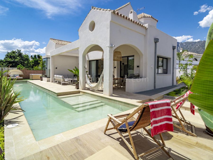 Villa para alquiler vacacional en Milla de Oro, Marbella