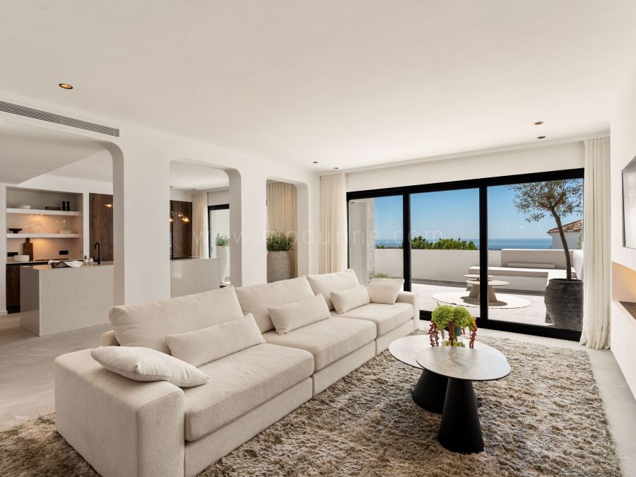 Meerblick-Duplex, Las Colinas, Benahavís