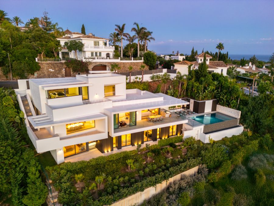 Villa contemporánea, El Rosario, Marbella Este