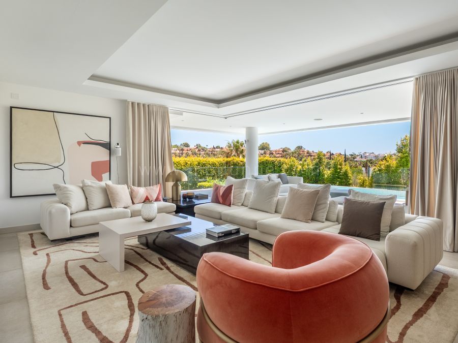 Villa contemporánea, El Campanario, Estepona
