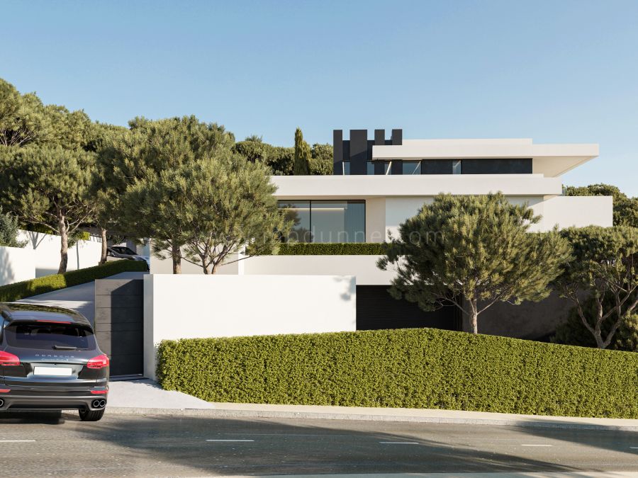 Sechs-Schlafzimmer Villa mit Meerblick in Benahavís