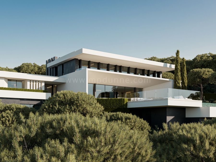 Sechs-Schlafzimmer Villa mit Meerblick in Benahavís