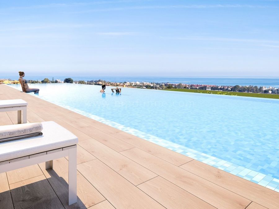 Off-plan Garden Apartment with Sea Views in New Golden Mile