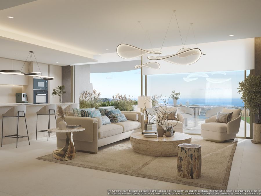 Modern Apartment with Panoramic Views in Real de la Quinta, Marbella